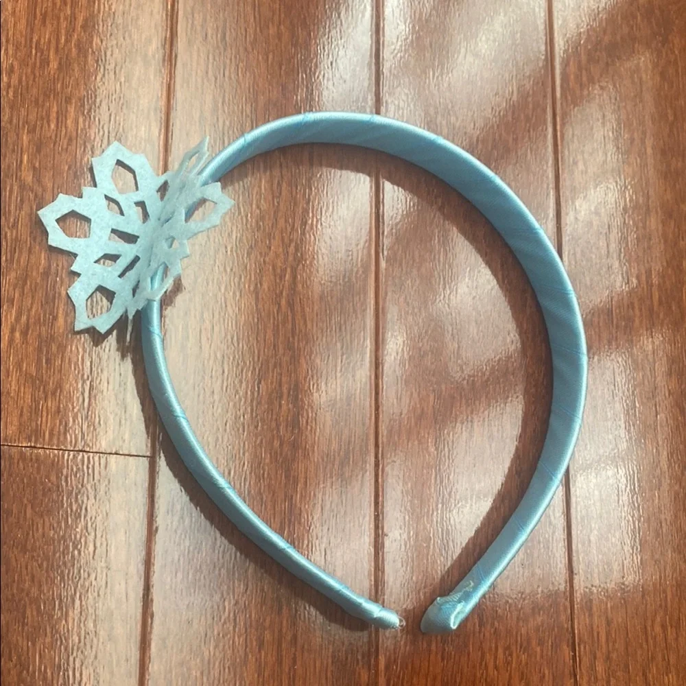 Frozen Elsa Blue Snowflake Headband